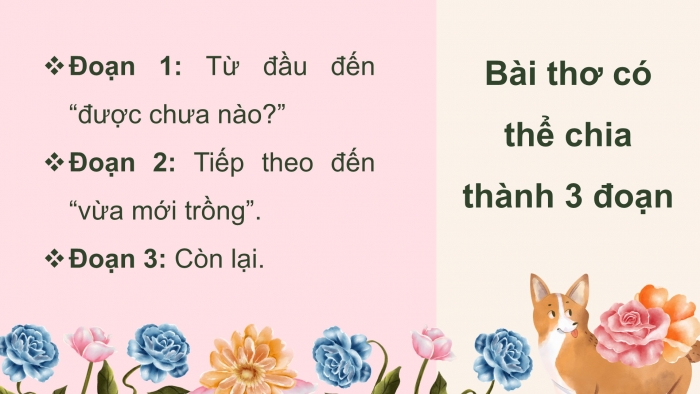 Giáo án điện tử Tiếng Việt 5 cánh diều Bài 13: Hoa trạng nguyên