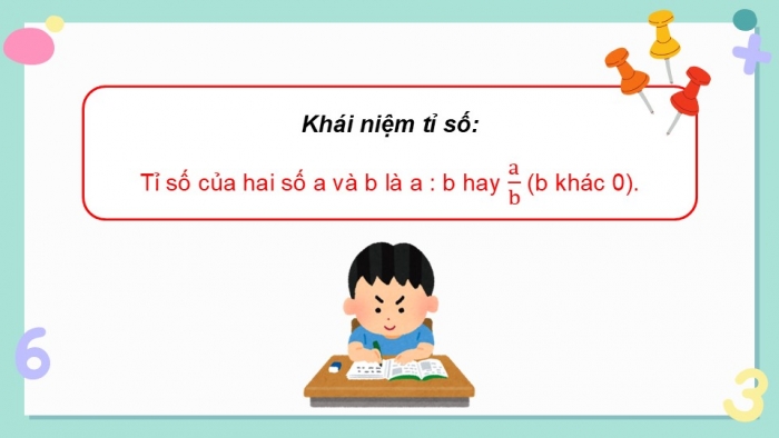 Giáo án điện tử Toán 5 kết nối Bài 36: Tỉ số. Tỉ số phần trăm