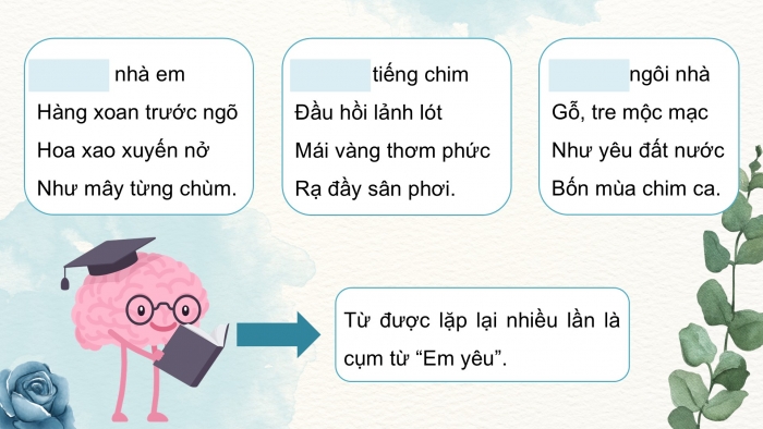 Giáo án điện tử Tiếng Việt 5 cánh diều Bài 14: Điệp từ, điệp ngữ