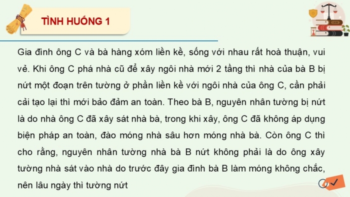 Giáo án điện tử Kinh tế pháp luật 12 cánh diều Bài 9: Quyền và nghĩa vụ của công dân về sở hữu tài sản, tôn trọng tài sản của người khác