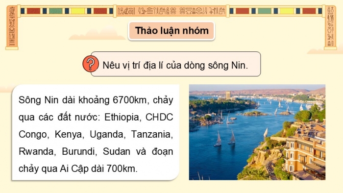 Giáo án điện tử Lịch sử và Địa lí 5 kết nối Bài 24: Văn minh Ai Cập