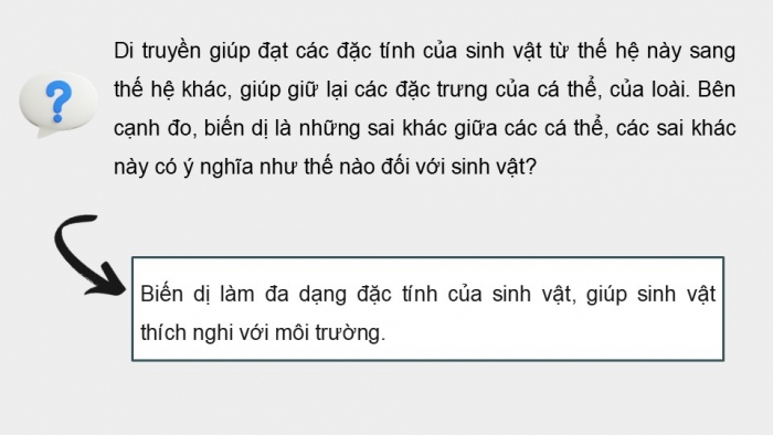 Giáo án điện tử KHTN 9 kết nối - Phân môn Sinh học Bài 49: Khái niệm tiến hóa và các hình thức chọn lọc