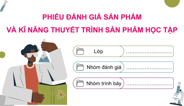 Giáo án điện tử KHTN 9 cánh diều - Phân môn Hoá học Bài tập (Chủ đề 8)