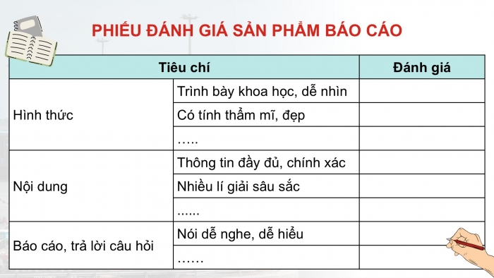 Giáo án điện tử Địa lí 12 kết nối Bài 27: Thực hành Tìm hiểu và viết báo cáo về ý nghĩa của phát triển kinh tế biển đối với quốc phòng an ninh ở Duyên hải Nam Trung Bộ