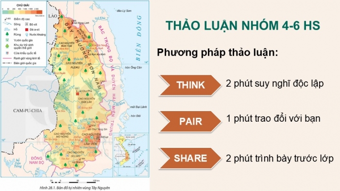 Giáo án điện tử Địa lí 12 kết nối Bài 28: Khai thác thế mạnh để phát triển kinh tế ở Tây Nguyên