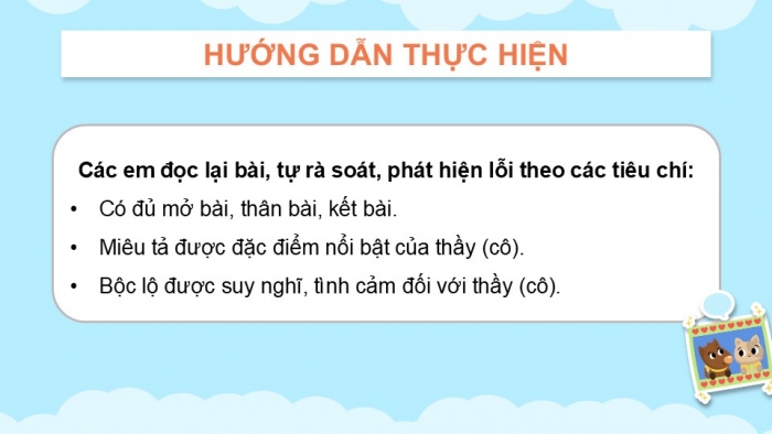 Giáo án điện tử Tiếng Việt 5 kết nối Bài 26: Luyện viết bài văn tả người