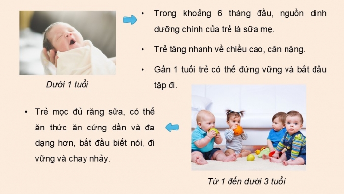 Giáo án điện tử Khoa học 5 kết nối Bài 23: Các giai đoạn phát triển chính của con người