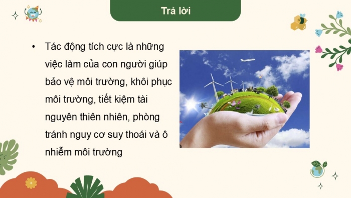 Giáo án điện tử Khoa học 5 kết nối Bài 30: Ôn tập chủ đề Sinh vật và môi trường