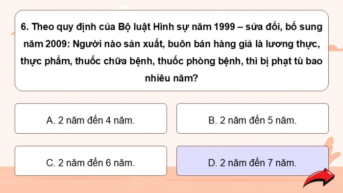 Giáo án điện tử Công dân 9 chân trời Bài 10: Quyền tự do kinh doanh và nghĩa vụ nộp thuế (P2)