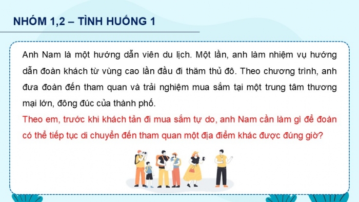 Giáo án điện tử Hoạt động trải nghiệm 12 kết nối Chủ đề 8 Tuần 3