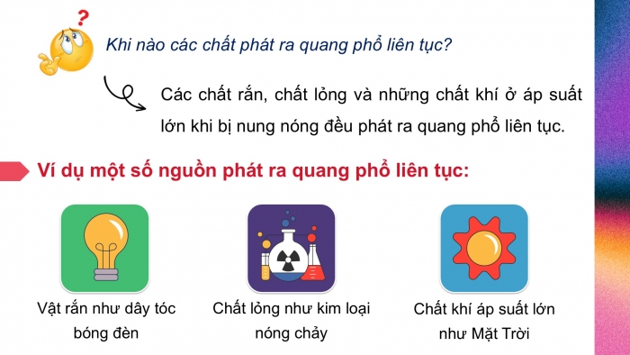 Giáo án điện tử chuyên đề Vật lí 12 cánh diều Bài 2: Quang phổ vạch của nguyên tử