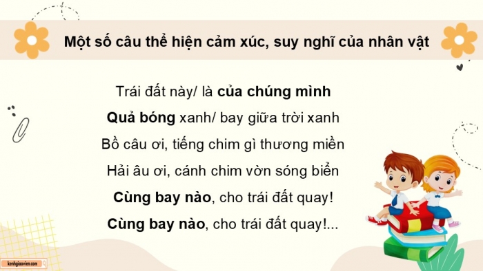 Giáo án điện tử Tiếng Việt 5 cánh diều Bài 16: Bài ca Trái Đất