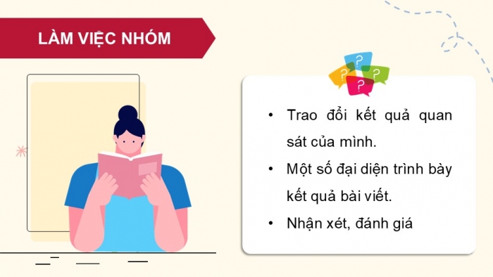 Giáo án điện tử Tiếng Việt 5 cánh diều Bài 16: Luyện tập viết báo cáo công việc (Thực hành viết)