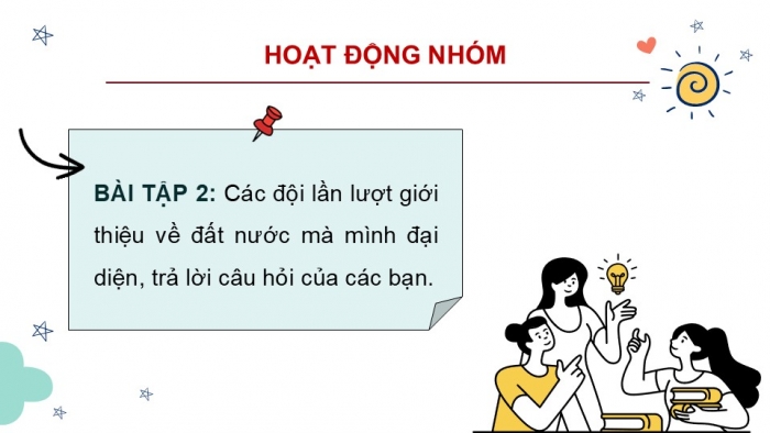 Giáo án điện tử Tiếng Việt 5 cánh diều Bài 18: Trò chơi Trại hè quốc tế, Đua tài sáng tạo