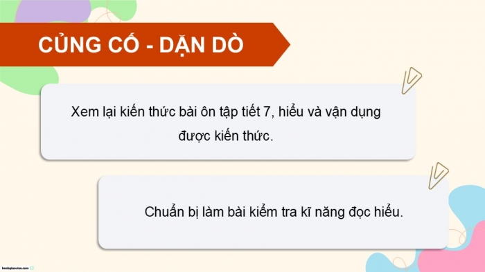 Giáo án điện tử Tiếng Việt 5 cánh diều Bài 19: Ôn tập cuối năm học (Tiết 7)