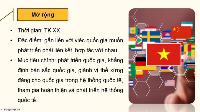 Giáo án điện tử chuyên đề Lịch sử 12 kết nối CĐ 3 Phần 1: Một số khái niệm (Hội nhập quốc tế)