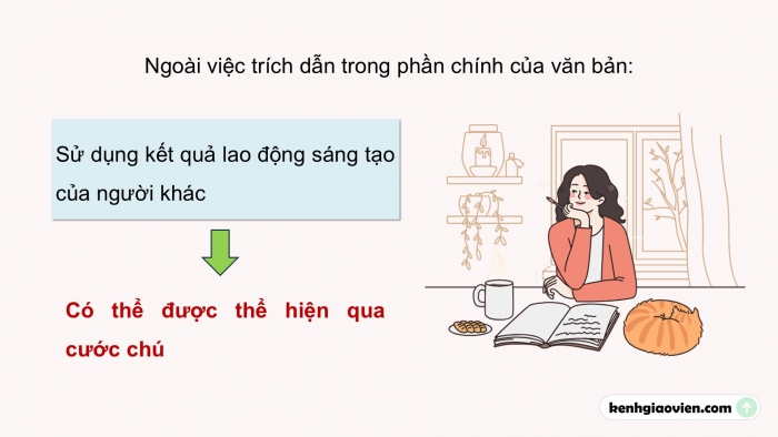 Giáo án điện tử Ngữ văn 12 kết nối Bài 8: Tôn trọng và bảo vệ quyền sở hữu trí tuệ