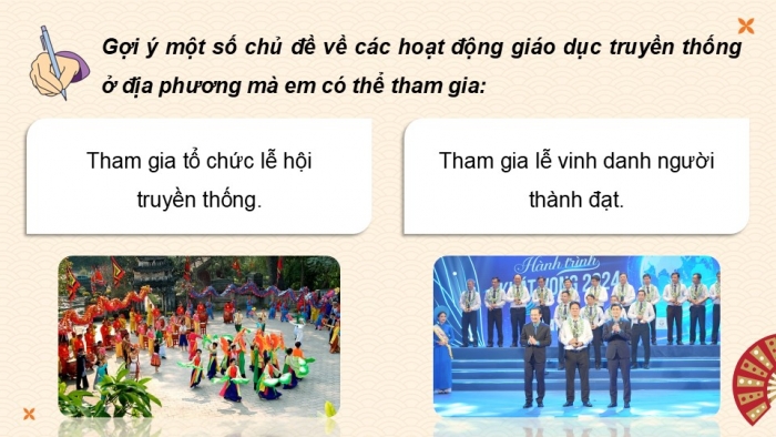 Giáo án điện tử Hoạt động trải nghiệm 9 chân trời bản 1 Chủ đề 6 Tuần 21