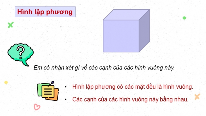 Giáo án điện tử Toán 5 kết nối Bài 45: Thể tích của một hình