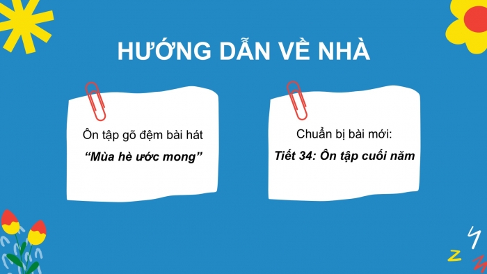 Giáo án PPT Âm nhạc 2 kết nối Tiết 33: Nghe nhạc Mùa hè ước mong, Vận dụng – Sáng tạo