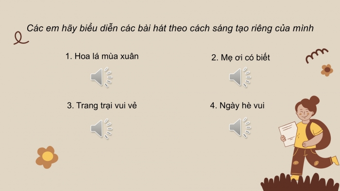 Giáo án PPT Âm nhạc 2 kết nối Tiết 34: Ôn tập cuối năm