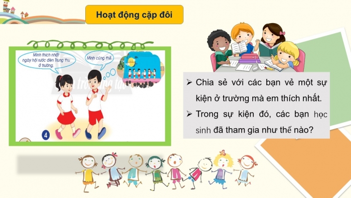 Giáo án PPT Tự nhiên và Xã hội 2 chân trời Bài 6: Một số sự kiện ở trường em