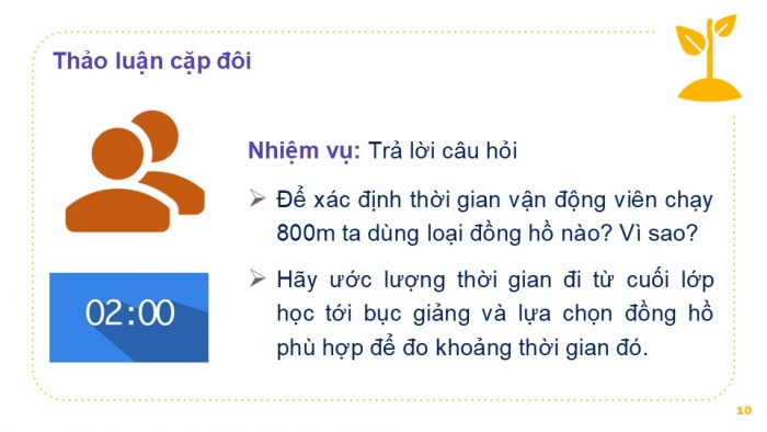 Giáo án PPT KHTN 6 chân trời Bài 6: Đo thời gian