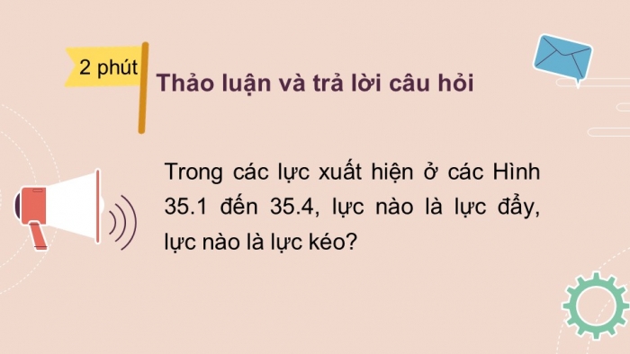 Giáo án PPT KHTN 6 chân trời Bài 35: Lực và biểu diễn lực