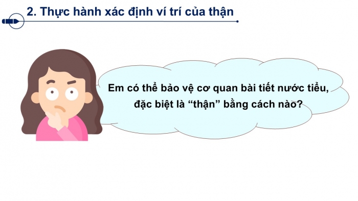 Giáo án PPT Tự nhiên và Xã hội 2 chân trời Bài 23: Cơ quan bài tiết nước tiểu