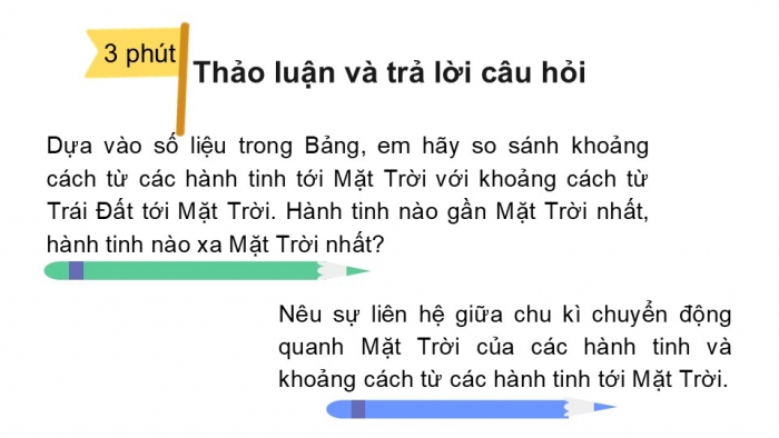 Giáo án PPT KHTN 6 chân trời Bài 45: Hệ Mặt Trời và Ngân Hà