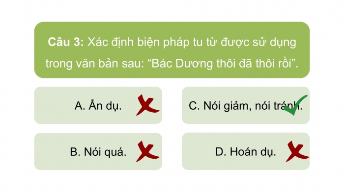 Giáo án điện tử Ngữ văn 9 kết nối Bài 7: Thực hành tiếng Việt (1)