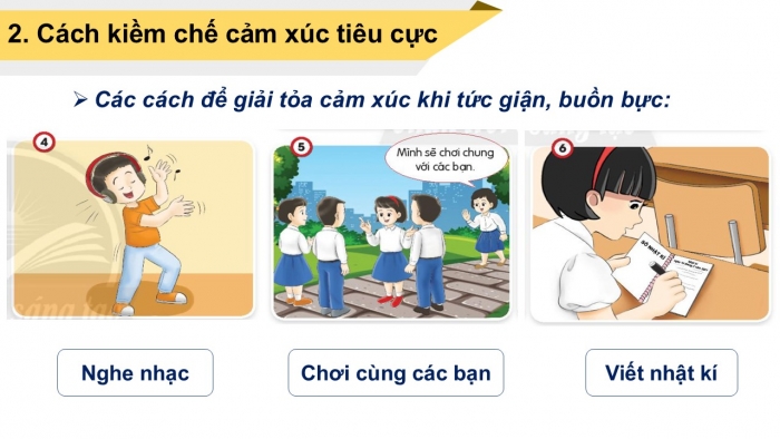 Giáo án PPT Đạo đức 2 chân trời Bài 10: Kiềm chế cảm xúc tiêu cực