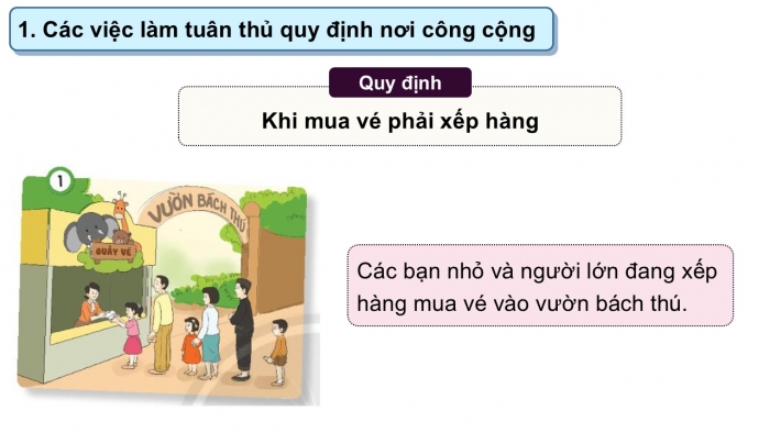 Giáo án PPT Đạo đức 2 chân trời Bài 15: Thực hiện quy định nơi công cộng