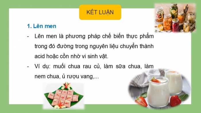 Giáo án PPT Công nghệ 6 cánh diều Bài 7: Chế biến thực phẩm