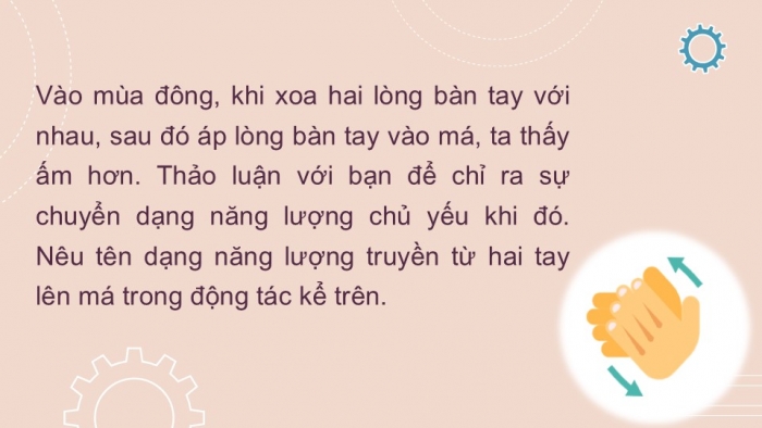 Giáo án PPT KHTN 6 cánh diều Bài 31: Sự chuyển hoá năng lượng