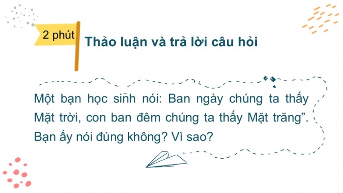 Giáo án PPT KHTN 6 cánh diều Bài 34: Các hình dạng nhìn thấy của Mặt Trăng