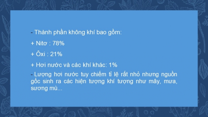 Giáo án PPT Địa lí 6 cánh diều Bài 13: Khí quyển của Trái Đất. Các khối khí. Khí áp và gió