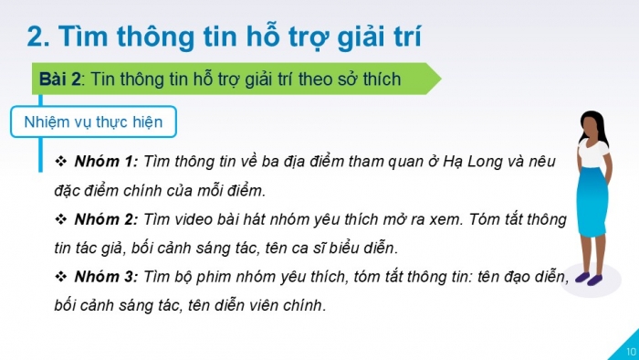 Giáo án PPT Tin học 6 cánh diều Bài 4: Thực hành tìm kiếm thông tin trên Internet