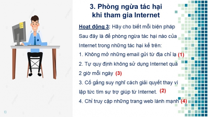 Giáo án PPT Tin học 6 cánh diều Bài 1: Mặt trái của Internet