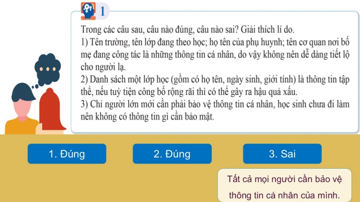 Giáo án PPT Tin học 6 cánh diều Bài 2: Sự an toàn và hợp pháp khi sử dụng thông tin