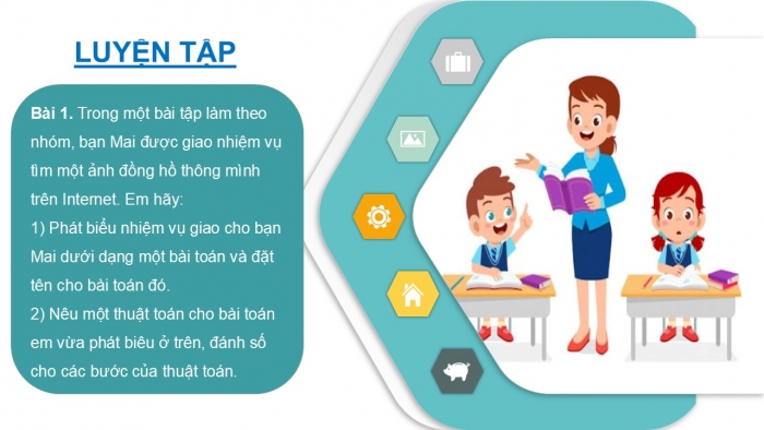 Giáo án PPT Tin học 6 cánh diều Bài 1: Khái niệm thuật toán