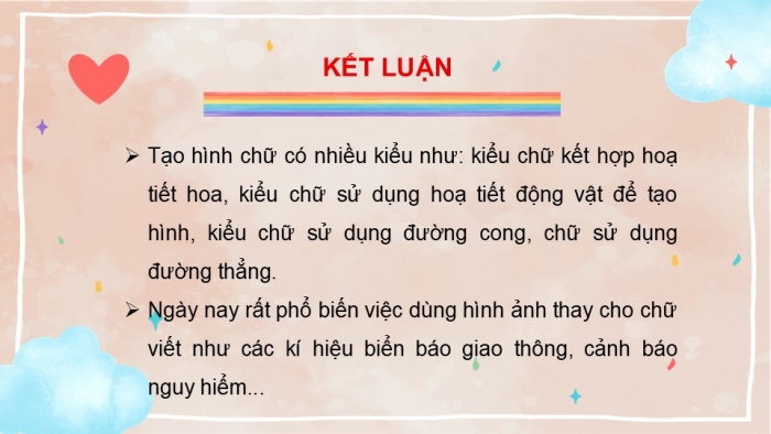 Giáo án PPT Mĩ thuật 6 cánh diều Bài 12: Tạo hình và trang trí chữ