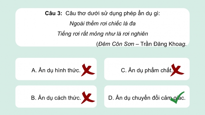 Giáo án điện tử Ngữ văn 9 kết nối Bài 7: Thực hành tiếng Việt (2)