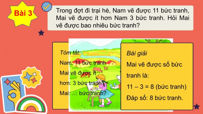 Giáo án PPT Toán 2 kết nối Bài 14: Luyện tập chung