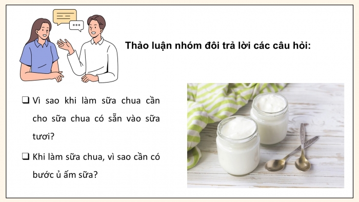 Giáo án điện tử Khoa học 5 cánh diều Bài 13: Vi khuẩn có ích trong chế biến thực phẩm