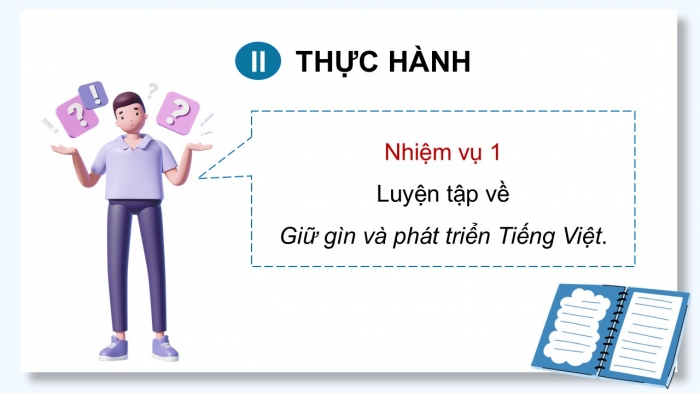 Giáo án điện tử Ngữ văn 12 chân trời Bài 6: Thực hành tiếng Việt