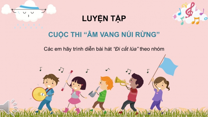 Giáo án PPT Âm nhạc 6 cánh diều Tiết 1: Hát bài Đi cắt lúa, kết hợp gõ đệm bằng nhạc cụ gõ và động tác cơ thể, Bài đọc nhạc số 8