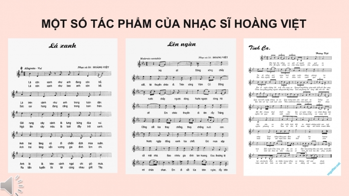 Giáo án PPT Âm nhạc 6 cánh diều Tiết 2: Hoà tấu, Nghe bài hát Nhạc rừng, Nhạc sĩ Hoàng Việt, Trải nghiệm và khám phá