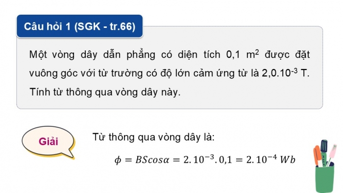 Giáo án điện tử Vật lí 12 cánh diều Bài 3: Cảm ứng điện từ