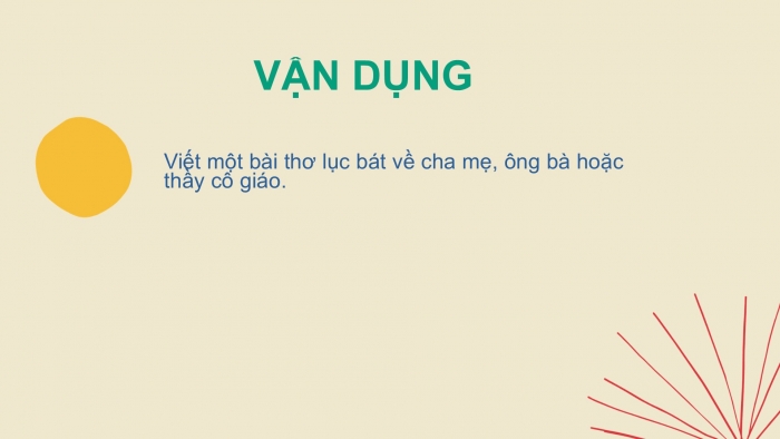 Giáo án PPT Ngữ văn 6 cánh diều Bài 2: Tập làm thơ lục bát